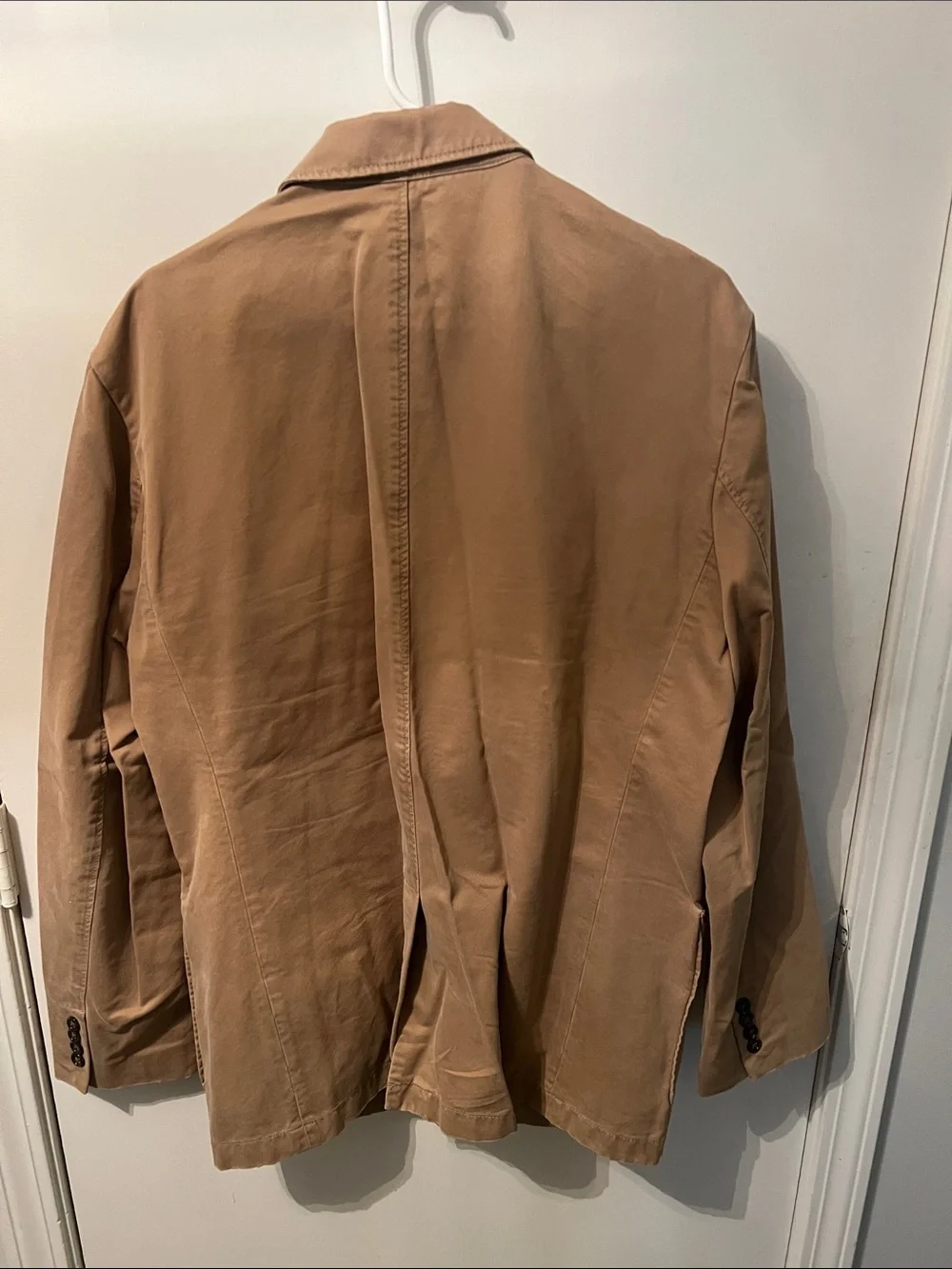 J. Crew Men's Khaki Tan Shirt Jacket Blazer